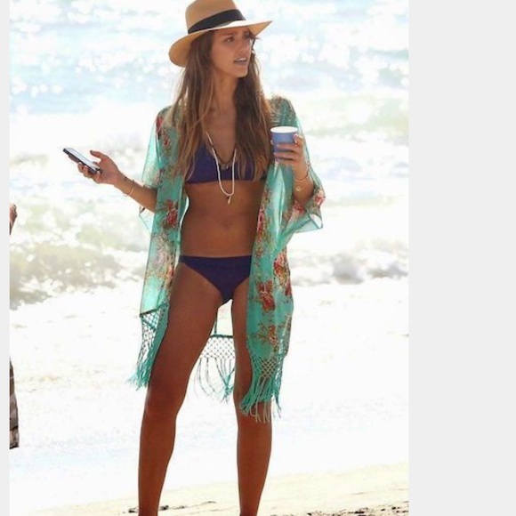 Floral Fringe Cover Up☀️💕🎀 - Picture 4 of 4